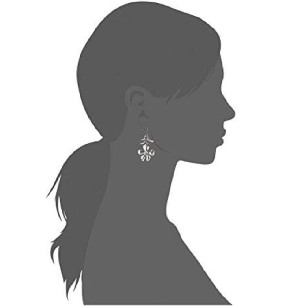 Lucky Brand🍀ST Floral Petal Drop Earrings - Picture 7 of 10